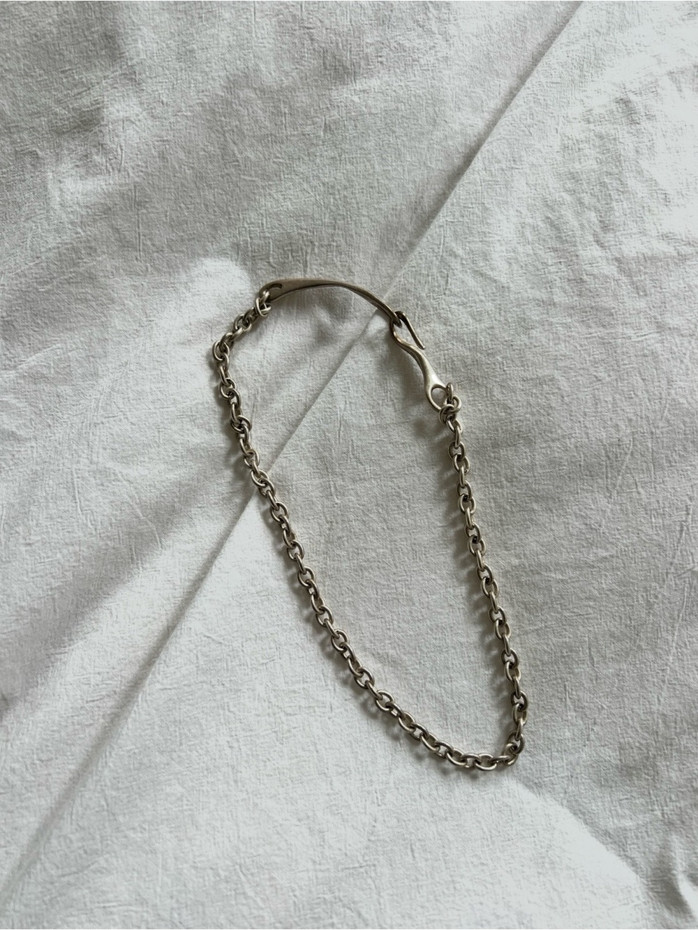 Nathalie Shreckenberg Sterling Silver Chain Bracelet - Classic Link